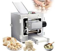Automatic Dumpling Skin Maker MachineStainless Steel Commercial Dumpling Wrappers Press with 1*Molds50-60pcs/Min140W Electric Dough SheeterDumpling Wrapperfor Spring Roll/Pierogi/Ravioli
