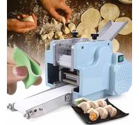 Automatic Dumpling Wrapper Machine for Commercial and Home Use, Multifunctional Electric Pasta Maker with Noodle Mold