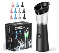 Automatic Ear Cleaner Handheld Ear Wax Removal Wash Kit | Rechargeable Convenient Professional Manual Ear Irrigation System with Soft Silicone Nozzle for Ear Care One-Hand Operation