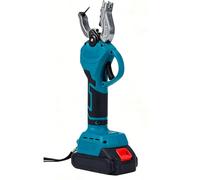 Automatic Ear Tag Applicator with 2 Rechargeable Batteries, Cordless Painless Vertical Press Tool for Cattle, Pigs, Sheep - Ear Tagging Made Easy