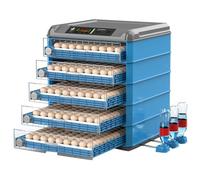 Automatic Egg Incubator - Digital Hatching Machine with Fully Automatic Turner and Humidity Control for Chicken, Duck, Quail, and Bird Eggs, 256 Eggs Capacity