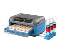 Automatic Egg Incubator for 24-300 Eggs, Digital Poultry Hatcher with Auto Turn and Humidity Control for Chicken, Duck, Quail Eggs, Ideal for Home Use