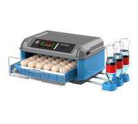 Automatic Egg Incubator for Chicken Duck Quail - 24-300 Capacity with Auto Egg Turning, Humidity & Temperature Control, Digital Poultry Hatcher for Home & Small Farm