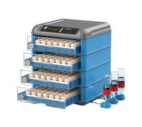 Automatic Egg Incubator for Chicken Duck Quail - 24-300 Capacity with Auto Egg Turning, Humidity & Temperature Control, Digital Poultry Hatcher for Home & Small Farm