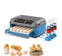 Automatic Egg Incubator For Chicken Duck Quail 24 To 300 Capacity Digital Poultry Hatcher With Auto Egg Turning Humidity & Temperature Control Small Farm Home Use(36)
