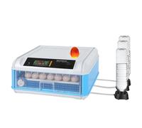 Automatic Egg Incubator Hatcher for 64 Eggs, Digital Incubator with Auto Rotating Eggs, Constant Temperature Humidity Control, Dual Power Backup