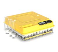Automatic Egg Incubator Turner with Candling Light & Hatching Counter for Home Classroom or Small Farm Use