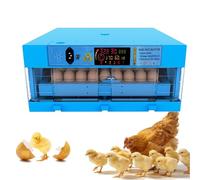 Automatic Egg Incubator with 360° Turning, Digital Temp & Humidity Control, for Chicken Duck Goose Quail Eggs
