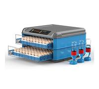 Automatic Egg Incubator with Digital Control, Fully Automatic Turner and Humidity Adjustment for Hatching Chicken, Duck, Quail, and Bird Eggs