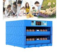 Automatic Egg Incubator with LCD Display for Poultry Hatching - Control Time, Temperature & Humidity - Transparent Design for Chickens, Ducks, Geese & Quails