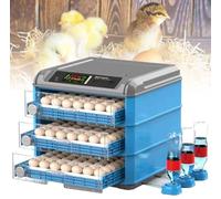 Automatic Egg Incubator with LED Display, High-Efficiency Temperature Control & Egg Turning, Includes Candler & Ventilation for Hatching Chicken, Duck, Goose Eggs