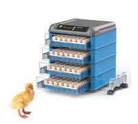 Automatic Egg Incubator with Temperature & Humidity Control for 192 to 500 Eggs, Includes Automatic Egg Turner