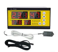 Automatic Egg Incubator with Temperature Humidity Controller - Smart Digital Poultry Hatching Machine for Chicken Duck Quail Goose - Precise Auto for turner & LED Display