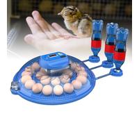 Automatic Egg Incubator with Turning and Humidity Control, Intelligent Temperature for Hatching Chickens, Ducks, Quail, and Goose Eggs