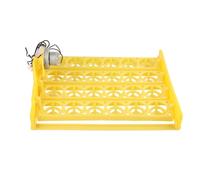 Automatic Egg Turner, 12.8x11.4in Egg Turning Tray, 24 Eggs Incubator Egg Tray Turning Hatcher, Egg Incubation Accessory for Duck Chicken Peacock Goose (DC12V)