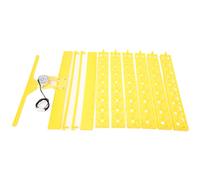 Automatic Egg Turner for Incubator, Poultry Hatcher Egg Turner with 48 Egg Capacity, ABS Automatic Egg Turner for Chicken Duck Eggs, Includes Rocker Hanger Baffle and 6 Egg Trays (220V)