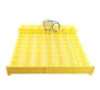 Automatic Egg Turner, Plastic Multifunction Fully Automatic Egg Incubation Tray Turning Hatcher for Small Commercial Farmers Chicken Duck Quail (12V)