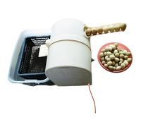 Automatic Egg Washer Machine with Roller Brush, Stainless Steel Egg Cleaner for Fresh Chicken, Duck, and Goose Eggs