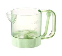 Automatic Eggs Whisk Cup - Egg Stir Cup, Manual Press Beater Mixer, With Scale Container Kitchen Food Mixing Tool For Home Restaurant Cafe Dining Room Gathering Cooking Breakfast Use