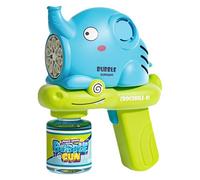 Automatic Electric Bubble Machine Elephant Battery Operated Portable Outdoor Toy for Wedding Birthday Party