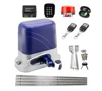 Automatic Electric Gate Opener for 1300KG Sliding Gate Door Garage Operator with 4m Steel Racks Remote Gear Motor Actuator(Kit 13)