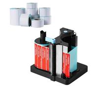 Automatic Electric Label Roller Rewinder | Dual Sensor Technology, 20mm-130mm Width, 75mm Diameter | Auto Peeling For Bar Codes