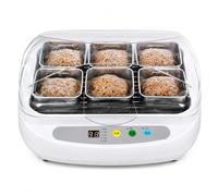 Automatic Electric Natto Maker 3.5L, Stainless Steel Fermenter with Smart Control Panel for Fermenting Natto, Yoghurt, and Tempeh