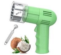 Automatic Electric Nut Opener - One Button Stainless Steel Shell Puncher & Scraper for Walnuts, Pecans, Perfect for Home, Shop & Juice Bar