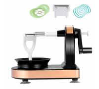 Automatic Electric Peeler with Hand Crank, Multi-Functional Kitchen Tool for Easy Fruit and Vegetable Peeling, Reusable Quick Peeling Solution for Home Cooking