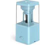 Automatic Electric Pencil Sharpener, Portable, Battery Operated for 2B 3B 4B 7-8mm Pencil Holder, Hexagonal Triangular Round Pencils, Automatic Input/Exit