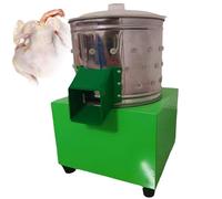Automatic Electric Poultry Plucker Machine, Stainless Steel Chicken Duck Turkey Feather Remover with Soft Rubber Fingers for Farm and Abattoir Use