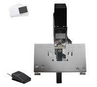 Automatic Electric Saddle Stapler, Professional Electric Stapler Binder, Auto Flat and Saddle Binder Stitcher with Foot Pedal, Heavy Duty Paper Folding Binding Machine, for Office