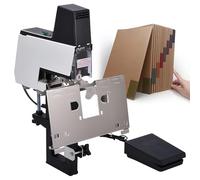 Automatic Electric Saddle Stapler with Pedal, Adjustable Thickness & Intensity for Heavy Book Binding and Office Use, 220V