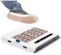 Automatic Electric Shoe Cleaner - Efficient Cordless Boot Polisher with Induction Sense, Home Use Shoe Care Machine
