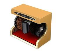 Automatic Electric Shoe Polisher - Portable Leather Cleaner with Dust Removal for Shine Restoration