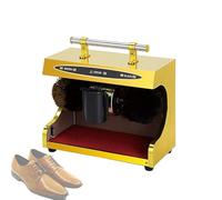 Automatic Electric Shoe Polisher, Sole Cleaner with Dual Brush for Dusting and Polishing, Household and Commercial Use