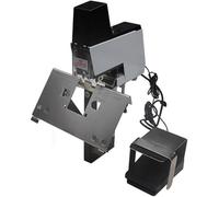 Automatic Electric Stapler, Rapid Pedal Design, Binds 2-30 Sheets, Adjustable Thickness, Depth Up to 100mm, 1-9 Intensity Levels for Saddle and Flat Binding
