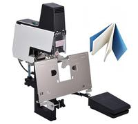 Automatic Electric Stapler with Foot Pedal for Heavy Duty Book Binding, Dual Use Flat and Saddle Binder, Efficient Office Binding Solution