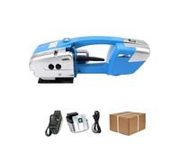 Automatic Electric Strapping Machine with Hot Melting Technology for Secure Packaging, Portable Baler Banding Tool for Boxes and Pallets