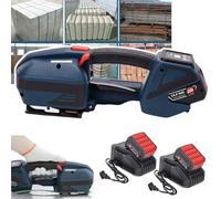 Automatic Electric Strapping Tool with 4000mAh Battery and LCD Display for Secure Industrial and Commercial Packaging