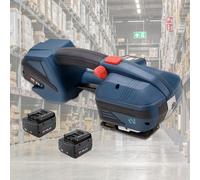 Automatic Electric Strapping Tool with LCD Display, Hot Melt Tensioning Machine for Plastic Packaging and Strapping, Heavy-Duty and User-Friendly Design