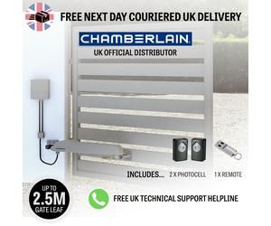 Automatic Electric Swing Gate Opener Kit Double Arm Remote Control Gate Full Kit
