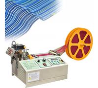 Automatic Electric Tape Cutter Machine, Hot & Cold Strip Cutter, 1-95mm Cutting Width, Adjustable Temperature for Knitwear, Leather, Shoelaces