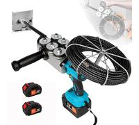 Automatic Electric Threading Machine with 4 Battery Options, 30-Meter Lead for Fast and Convenient Cable Installation in Walls