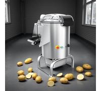 Automatic Electric Vegetable Peeler for Potatoes, Carrots, Apples - High Volume Industrial Strength