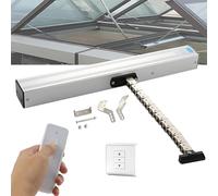 Automatic Electric Window Opener with Rain Sensor & Remote Control Smart Ventilat System for Skylights Greenhouses & Indoor Plants