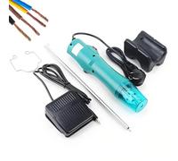 Automatic Electric Wire Twisting Machine,Handheld Cable Twister with Foot Switch & Adjustable Speed,Max Wire Diameter 8MM,for Electronic & Copper Wire