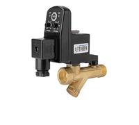 Automatic Electronic Timed Drain Valve Electronic Drain Valve, Gas Storage Tank Automatic Drain, Solenoid Air Compressor Timer 4 Minutes Drain Valve 220V(1)