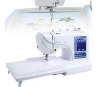 Automatic Embroidery Sewing Machine with LCD Touch Screen, Multi-pattern Border, for Efficient Home and Professional Use