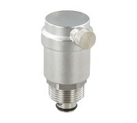 Automatic Exhaust Valve in 304 Stainless Steel for Radiator Circuits and Underfloor Heating Networks Requiring Vertical Positioning (DN25)